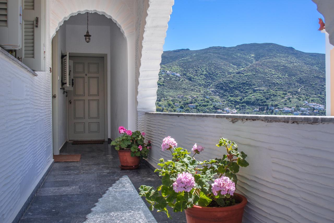 Philoxenia Anemomilos Andros Town Bagian luar foto
